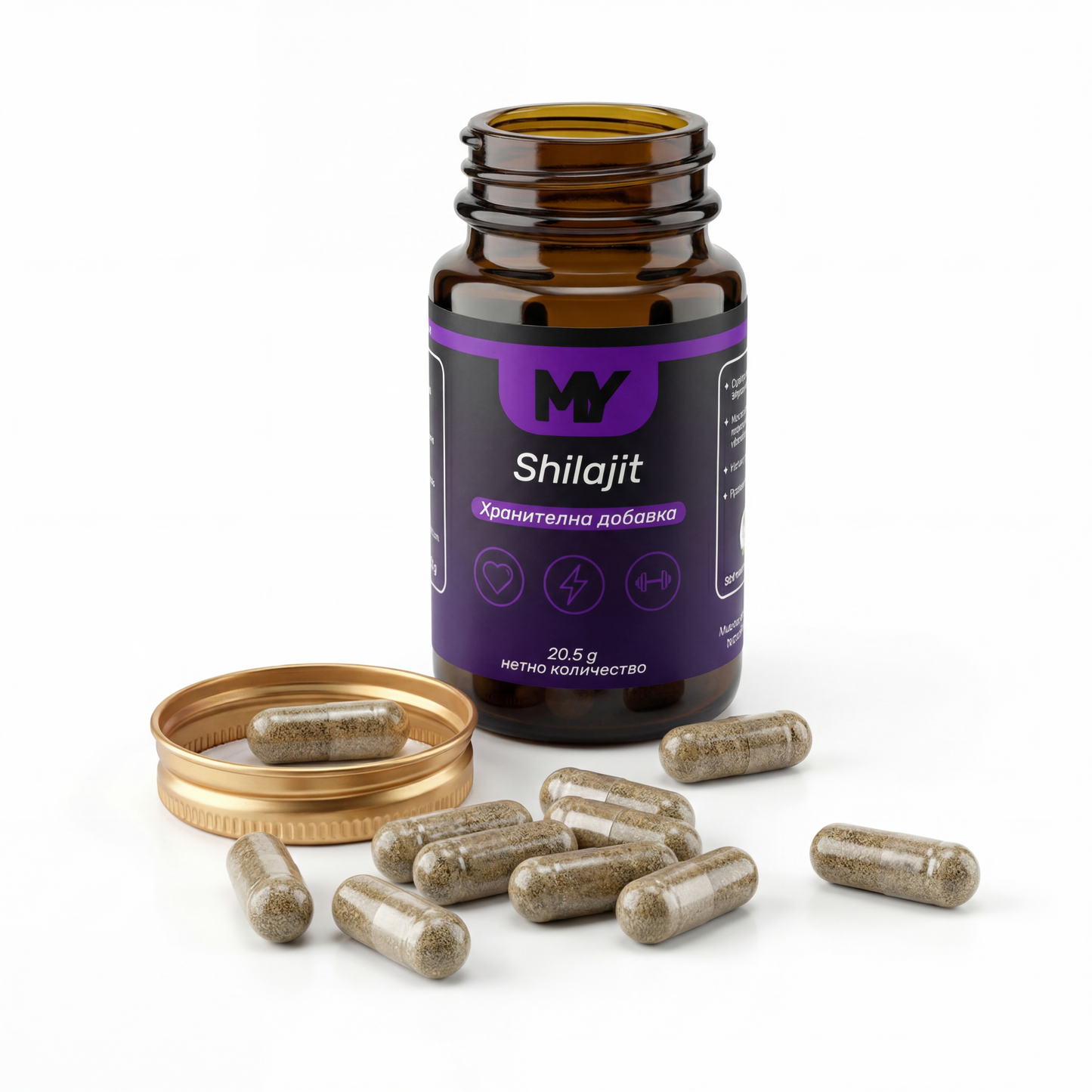 My-Shilajit - 30 бр. растителни капсули